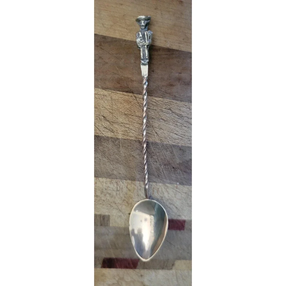 Ecuadorian Silver Plated Collectable Spoon - 1950s